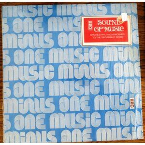 Vinyl Sound of Music Orchestral Background Broadway Minus One Record 14504DW